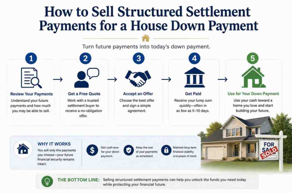 How to Sell Structured Settlement Payments for a House Down Payment