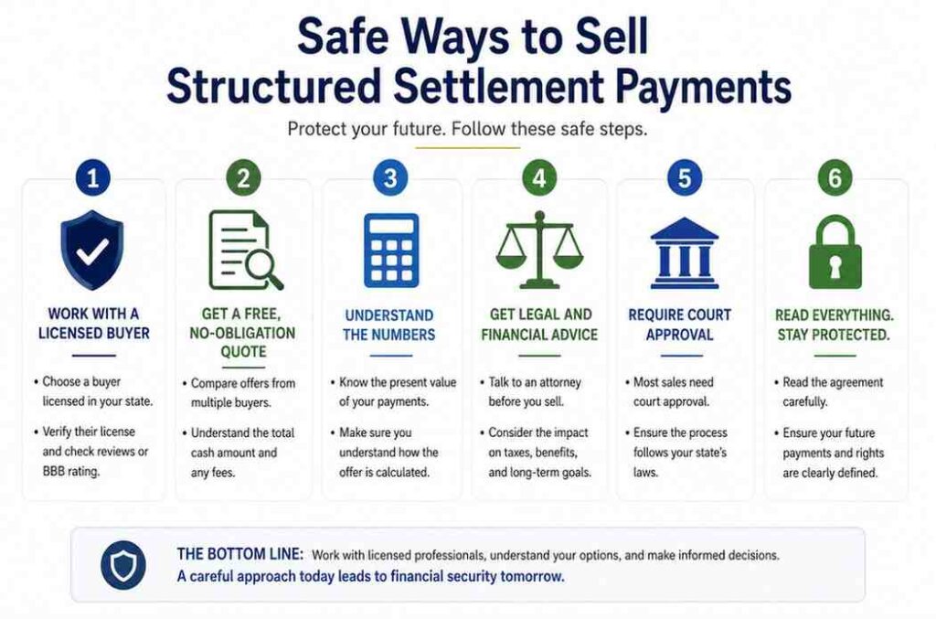 Safe Ways to Sell Structured Settlement Payments